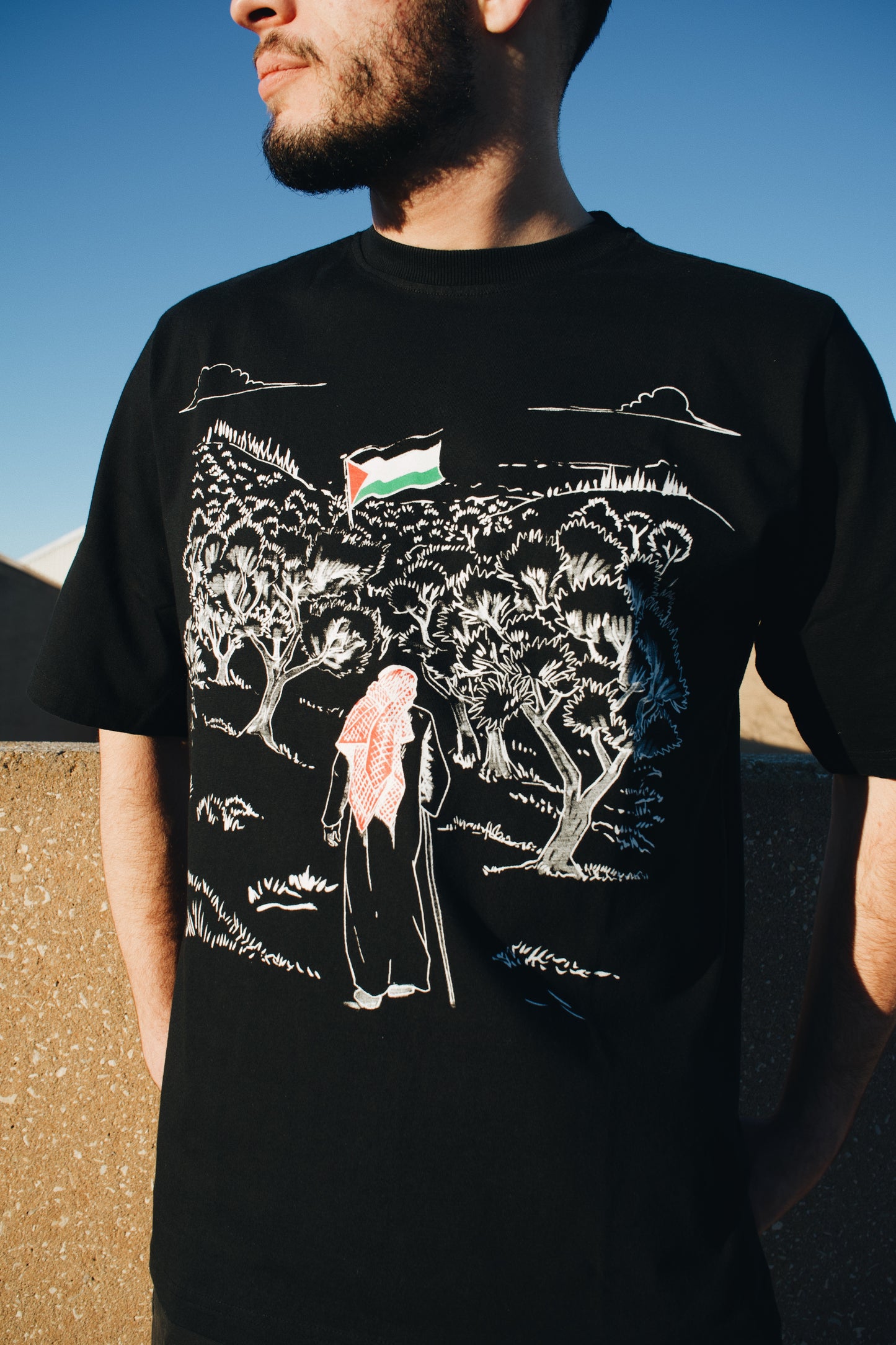Contentment Graphic Tee (Black)