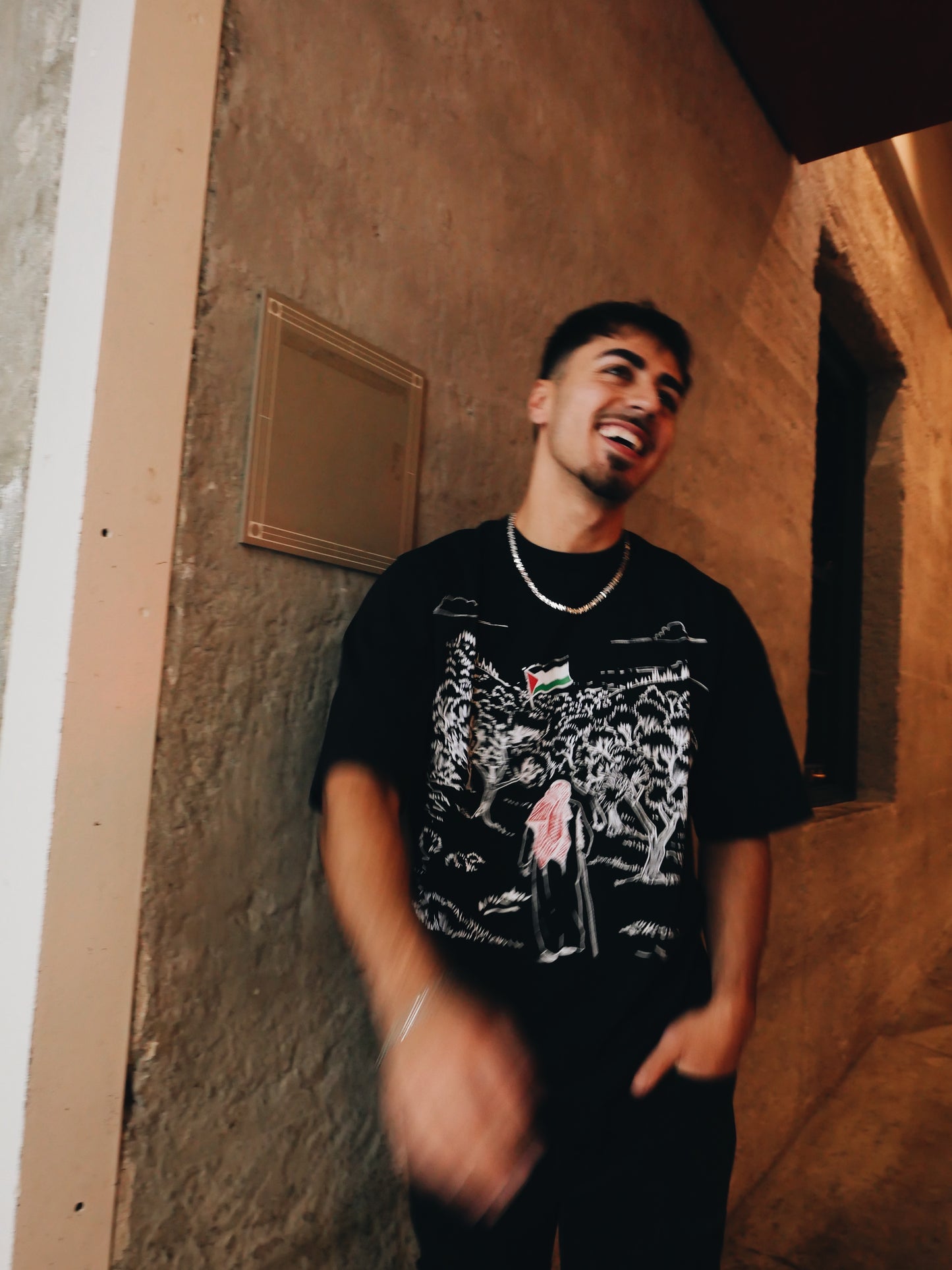 Contentment Graphic Tee (Black)