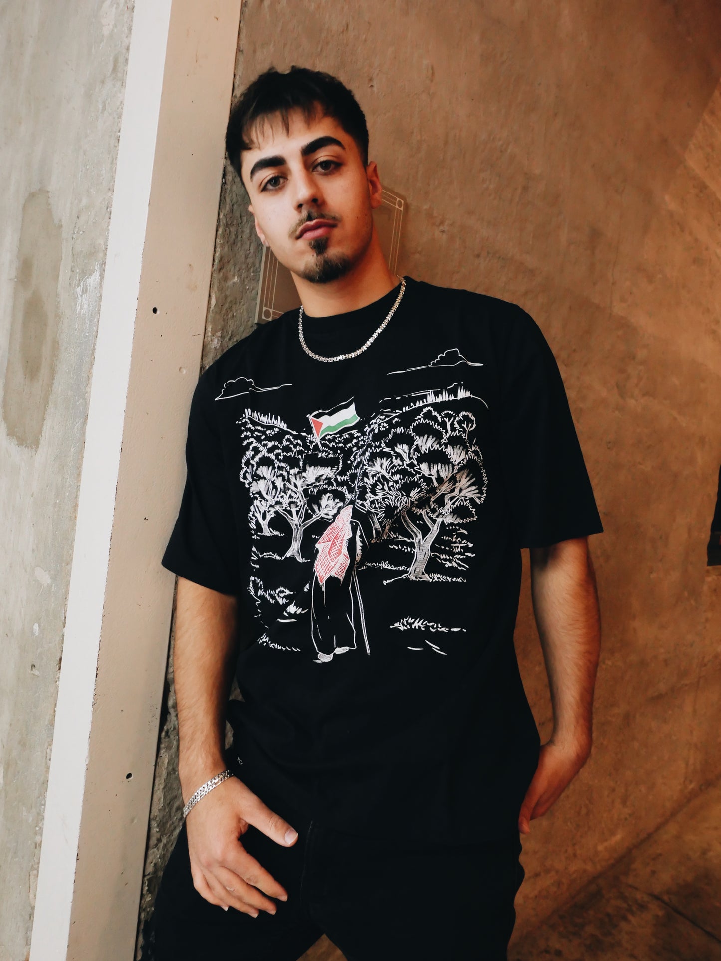 Contentment Graphic Tee (Black)