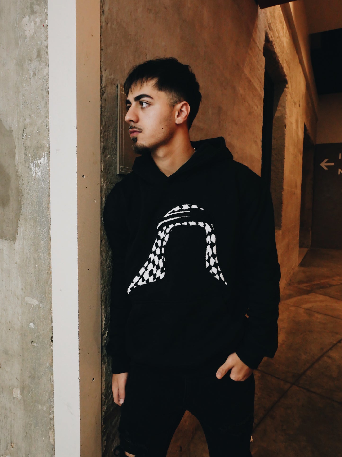 Contentment Hoodie (Black)