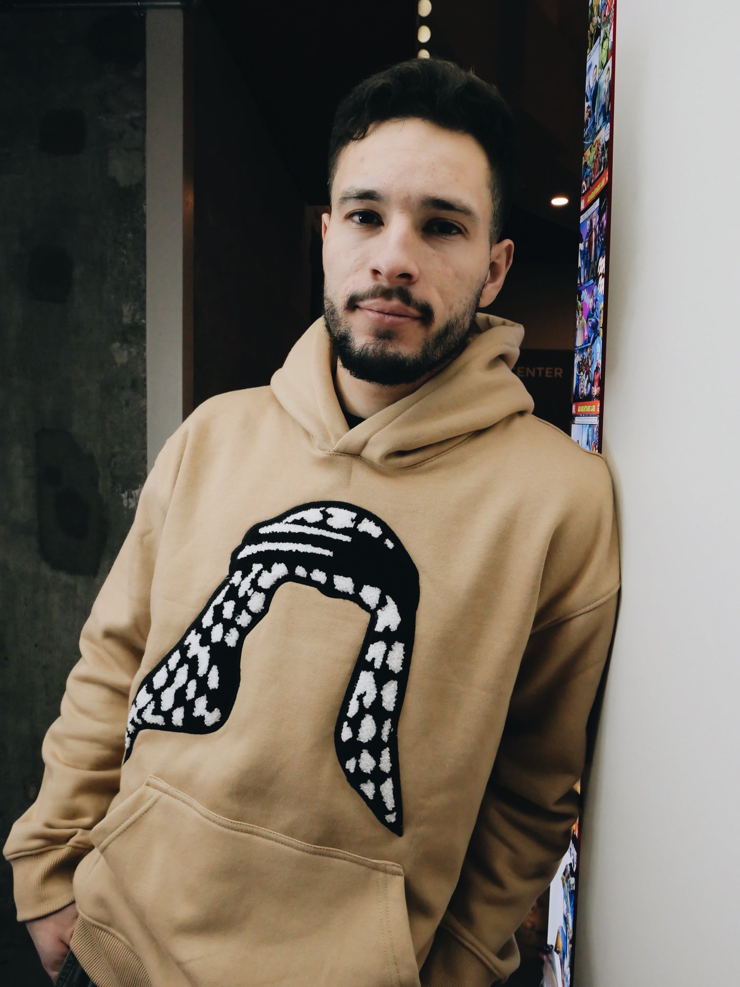 Contentment Hoodie (Tan)